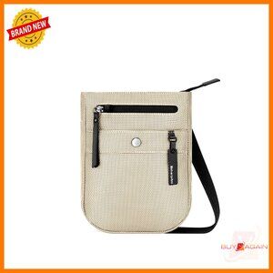 Anti-Theft Crossbody Bag, Recycled Polyester, RFID Protection, Travel Purse